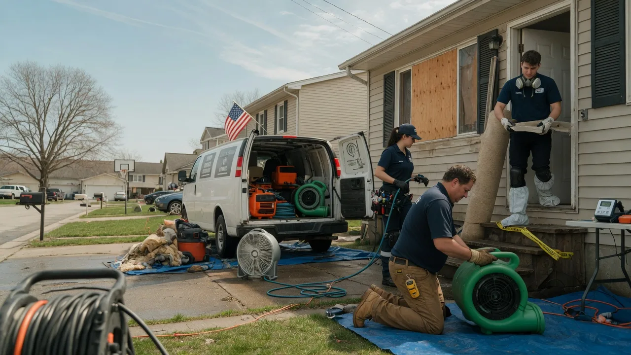 Water Damage Restoration in Lineville, IA near me